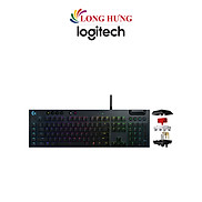 Bàn phím cơ có dây Gaming Logitech G813 Lightsync RGB - Hàng chính hãng