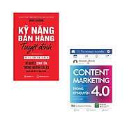 Combo 2 cuốn Marketing - Bán Hàng Kỹ Năng Bán Hàng Tuyệt Đỉnh + Content
