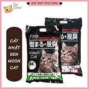 Cát vệ sinh cho mèo Moon Cat - Cát Nhật đen Túi 8L