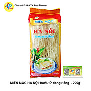 Miến Dong 100% củ Dong Riềng - Miến Mộc Hà Nội - 200g