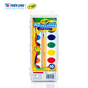 Bộ 16 màu nước - có thể rửa được Crayola Washable Water Color