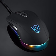 CHUỘT MOTOSPEED V60 RGB Gaming mouse có LED thay đổi theo DPI - Màu Đen