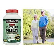 Vitamin tổng hợp Kirkland Mature Multi Adult 50+ Hộp 400 viên của Mỹ