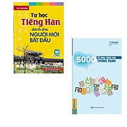 Combo sách Tự Học Tiếng Hàn Dành Cho Người Mới Bắt Đầu + 5000 Từ Vựng