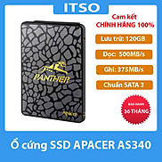Ổ Cứng SSD Sata III 2.5 Inch 120GB Apacer AS340 - Hàng Chính Hãng