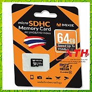 Thẻ nhớ Micro SD Mixie 64G dùng cho Camera giám sát, máy ảnh, điện thoại...