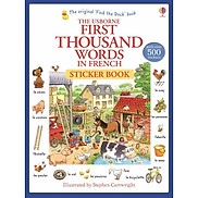 Sách tiếng Anh - Usborne First Thousand Words in French Sticker Book
