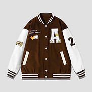 Local Brand Hot Áo Thêu Varsity Jacket - Áo Khoác Bomber Thêu Cardigan 3