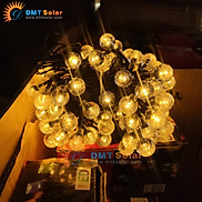 Đèn led dây pha lê trang trí năng lượng mặt trời - LED VÀNG LD04-VANG 12