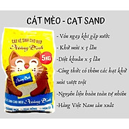 Cát vệ sinh cho mèo giá rẻ Hoàng Đình 5KG
