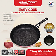 Chảo KIMS COOK Easy Cook hợp kim nhôm chống dính vân đá đáy từ