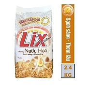 Bột giặt LIX Extra hương nước hoa 2.4KG EH030- Tẩy Sạch Cực Mạnh Vết Bẩn