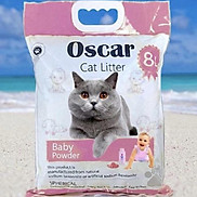 Cát Vệ Sinh Oscar 8L lít Cho Mèo - Siêu vón cục nhanh - Khử Mùi - Ít Bụi