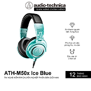 Tai Nghe Bluetooth Chụp Tai Over-ear Audio Technica ATH-M50x Ice Blue