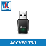 USB THU Wi-Fi MU-MIMO Mini AC1300 Archer T3U - Hàng Chính Hãng