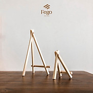 Giá đỡ khung tranh, bảng ghim 3 chân FEGO bằng gỗ thông gấp gọn tiện lợi