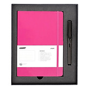 Gift Set Lamy Notebook A5 Softcover Pink+ Lamy Safari Matt Black