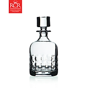 Bình Rượu Thuỷ Tinh Pha Lê Ý RCR - Prestige Bubble Whisky Bottle 800ml