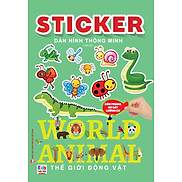 Sách - Sticker dán hình thông minh - Côn Trùng, Bò Sát, Lưỡng Cư