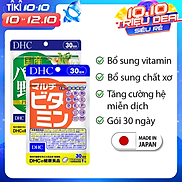 Combo Tăng cường hệ miễn dịch  Viên uống DHC Nhật Bản Rau củ + Vitamin