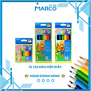 Hộp Bút Chì Màu Marco Colorite - 12 24 Màu - Hộp Giấy Phù Hợp Cho Trẻ Em
