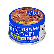 Thức ăn bổ sung cho mèo CIAO hộp cá ngừ và Bonito khô cơm 85g