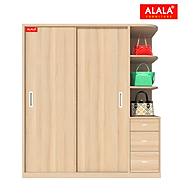 Tủ quần áo ALALA237 gỗ HMR chống nước