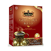 Cà Phê Rang Xay Gourmet Blend KING COFFEE - Hộp 500g - Pha Phin