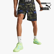 PUMA - Quần shorts tập luyện nam Breakaway Printed Basketball 538618