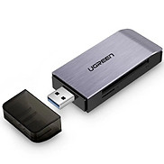 Ugreen UG50541CM180TK Màu Đen Đầu đọc thẻ USB 3.0 sang SD + TF + CF + MS
