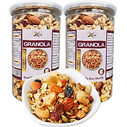Combo 2 Hũ Granola ngũ cốc dinh dưỡng giúp ăn kiêng giảm cân hiệu quả -
