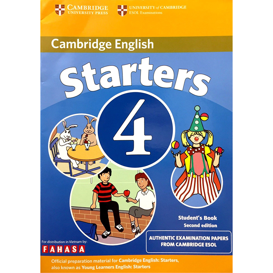 Cambridge Young Learner English Test Starters 4 Student Book