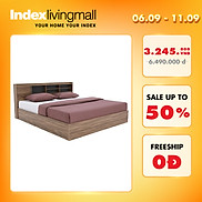 Giường ngủ 1m6 CO-SPENCER gỗ công nghiệp màu tự nhiên