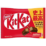 KitKat socola vị truyền thống và socola đen phiên bản gói giấy bảo vệ môi