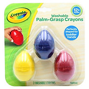 Vỉ 3 Sáp Màu Hình Trứng - Crayola 811450