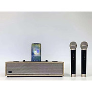 Loa Bluetooth Karaoke PeterHot XM-UK525 Kèm 2 Micro không dây