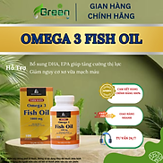 TPBVSK Viên uống Omega 3 Fish Oil 1000mg bổ mắt, bổ não Lọ 100 viên