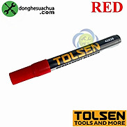 Bút lông dầu màu đỏ Tolsen 42026 dài 143mm