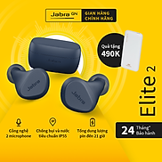 Tai Nghe Bluetooth Jabra Elite 2 Thương hiệu Đan Mạch Chống Nước IP55 Công