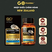 Viên uống Tinh Chất Hàu nhập khẩu New Zealand GO OYSTER + ZINC 1-A-DAY