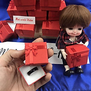 Hộp quà mini đựng nhẫn hoặc dùng cho trang trí nhà búp bê Barbie