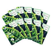 Combo 10 Gói Mặt Nạ Trà Xanh Dưỡng Da 3w Clinic Fresh Greentea Mask Sheet