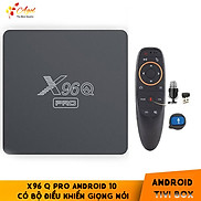 Android tivi X96Q pro có điều khiển giọng nói cử chỉ tay người dùng hỗ trợ