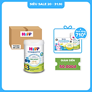 Thùng 6 lon sữa bột dinh dưỡng công thức HiPP 3 Organic Combiotic chất