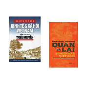 Combo 2 cuốn sách Kinh tế và xã hội Việt nam dưới các vua triều Nguyễn +