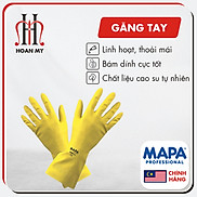 Găng tay cao su đa năng rửa bát, vệ sinh nhà cửa có lót lông Vital 124 Mapa