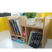Kệ gỗ mini để bàn để sách, đồ dùng tiện lợi
