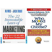 Combo 2 Cuốn Sách 22 Quy Luật Bất Biến Trong Marketing + Ai Lấy Miếng Pho