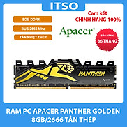 RAM máy tính Apacer DDR4 8GB 2666 OC Panther Golden - Hàng chính hãng