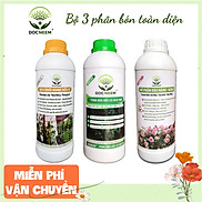 Combo Phân bón toàn diện Đậu tương Humic, Dịch chuối, Kích Hoa